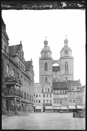 Wittenberg. Markt und Rathaus