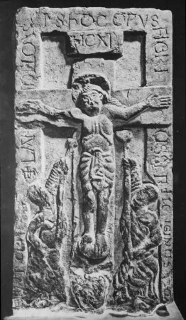 Aarau (Schweiz), Kantonalantiquarium, Kreuzigung, Kalkstein
