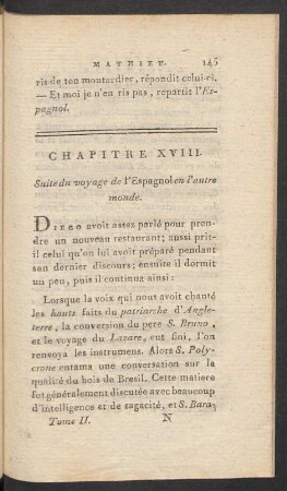 Chapitre XVIII. Suite du voyage de l'Espagnol en l'autre monde