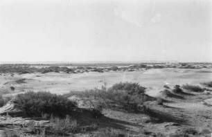 Landschaft : Blick über eine ebene Landschaft