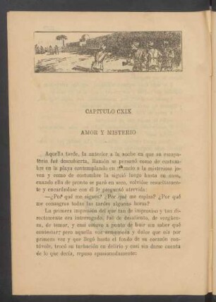 Capítulo CXIX - Amor y misterio