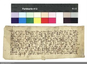Lehenaufsage Dietmars von Lupnitz an Heinrich [von Kranlucken], Abt von Fulda, bezüglich der Einkünfte in (Hoinrod)
