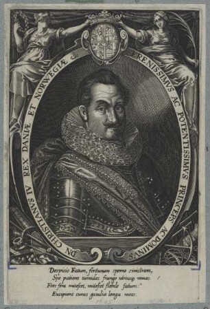 Bildnis des Christianvs IV., König von Dänemark