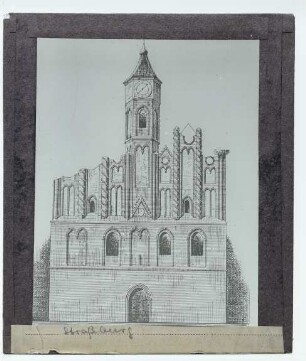 Strasburg / Brodnica, Rathaus (Zeichnung)
