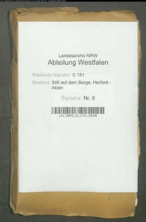 Aufnahme und Aufschwörung einzelner Stiftsdamen