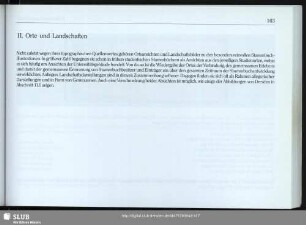 11. Orte und Landschaften