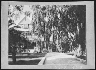 Kalifornien. A California Home in Winter