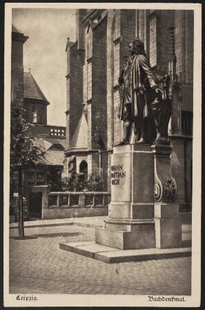 Leipzig: Bachdenkmal