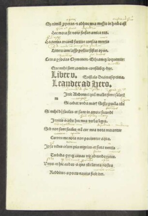 Epistola Decimaseptima. Leander ad Hero.