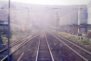 Frankreich: [Bening les Saint Avold: Bahnhof]