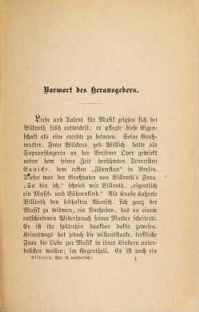 Wer ist musikalisch?