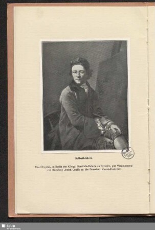 Selbstbildnis Anton Graf