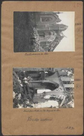 Eine Kirchenruine bei Lille