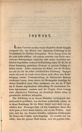 Ausgewählte Komödien des Aristophanes, 2. Die Ritter