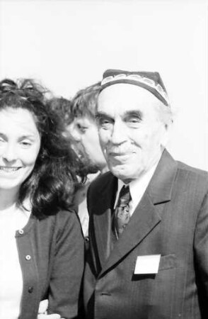 24. Tagung 1974 Chemiker; Bodenseefahrt: [Tochter Semenov ?], Nikolai N. Semenov