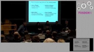 Panel of European legal entities for Free Software projects