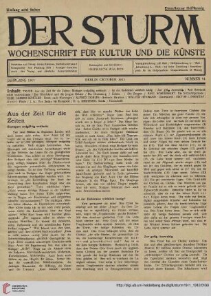 Nr. 81 (Oktober 1911)