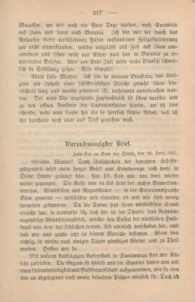 Vierundzwanzigster Brief