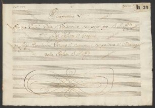 Quartette; vl (2), vla, vlc; e-Moll; G 211; 33/5