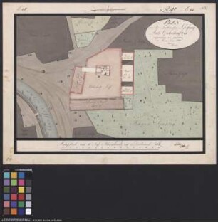 Plan von der Trothaischen Schäferei, Amt Giebichenstein