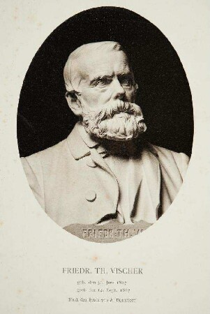 Bildnis von Friedrich Theodor Vischer (1807-1887)