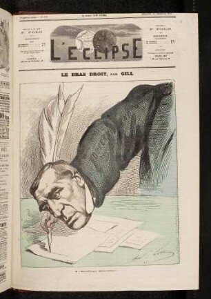 Le bras droit, par Gill