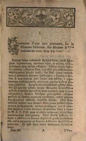 Adparatvs Litterarivs Vbi Libri Partim Antiqvi Partim Rari Recensentvr, 3