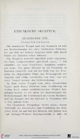 Etruskische Skulptur