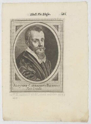 Bildnis des Aloysius Corradinus