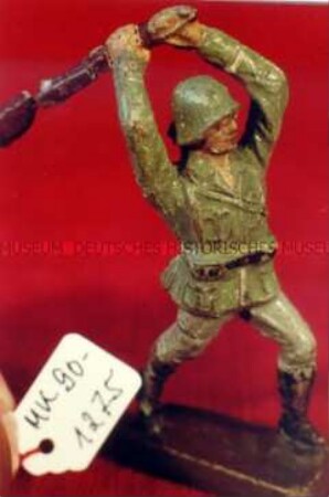 Soldat im Nahkampf