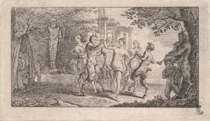Anfangsvignette zum Gedicht "Le Palladium" von Friedrich II. von Preußen