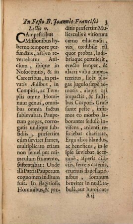Die XXIV. Maii. In Festo B. Joannis Francisci Regis Societatis Jesu. Duplex-Majus : Omnia de Communi Confessoris non Pontificis praeter ea quae sequuntur