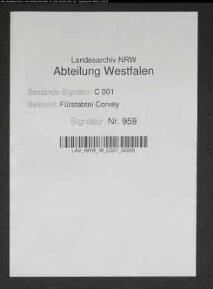 Kaiserliche Garnison in Höxter u.a. Werbungen, Desertionen