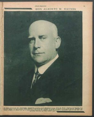 Don Alberto M. Haynes [Fotografía]