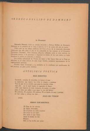 In memoriam - Antología poética