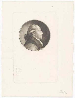 Bildnis des Friedrich von Hotze