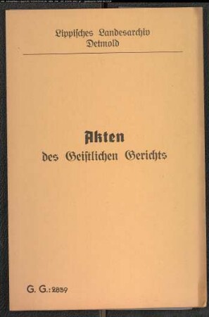 Maurer Konrad Deters zu Salzuflen und Wilhelmine Kuhlemann in Salzuflen gegen den Vater der Letzteren Sattler Philipp Kuhlemann in Salzuflen, wegen eines Heiratskonsens