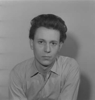 Porträt des Schauspielers Wolfgang Hübner : Porträt von Wolfgang Hübner