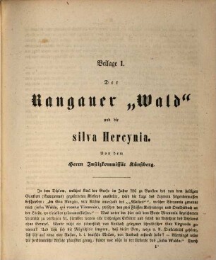 Jahresbericht des Historischen Vereins für Mittelfranken. 21, 21. 1852