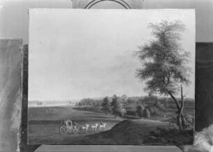 Landschaft mit dem Schloß Köpenick