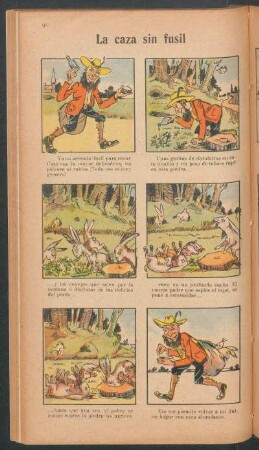 La caza sin fusil - [Cómic]