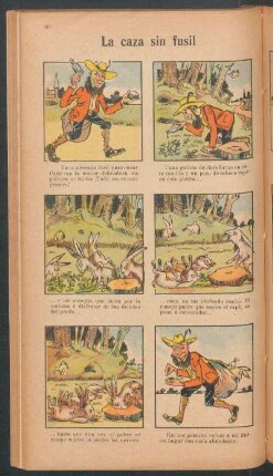 La caza sin fusil - [Cómic]
