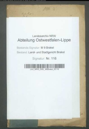 Erblasser: Wittkopp, Johannes Conrad: