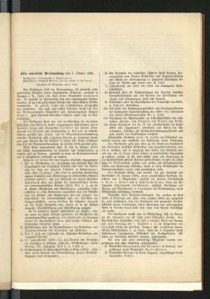 Elfte ordentliche Versammlung vom 7. Oktober 1882
