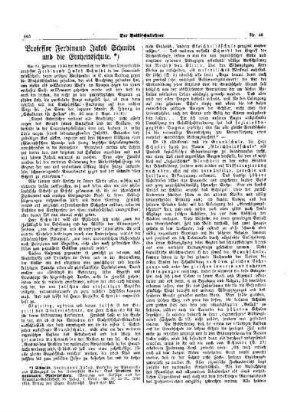 Professor Ferdinand Jakob Schmidt und die Einheitsschule