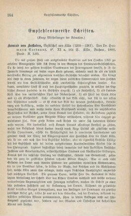 554-556 Empfehlenswerthe Schriften