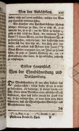 Eilftes Hauptstück. Von der Ehrabschneidung und Verläumdung.