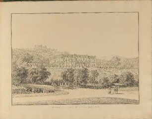 Illustration: Perspectivische Ansicht Des Schlosses Krzescowice.