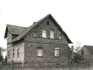 Rohne-Mulkwitz. Bauernhof Nr. 52 (um 1900), Wohnhaus