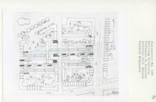 Sanierung Schöneberg, Berlin-Schöneberg (Diplomarbeit bei Kurt Dübbers): Grundriss Erdgeschoss